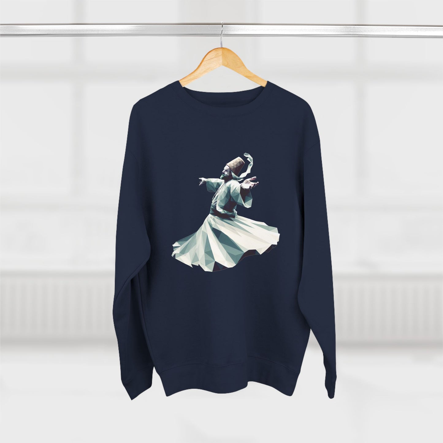 Elegant Dancer Unisex Crewneck Sweatshirt - Artistic Dance Graphic & Quote