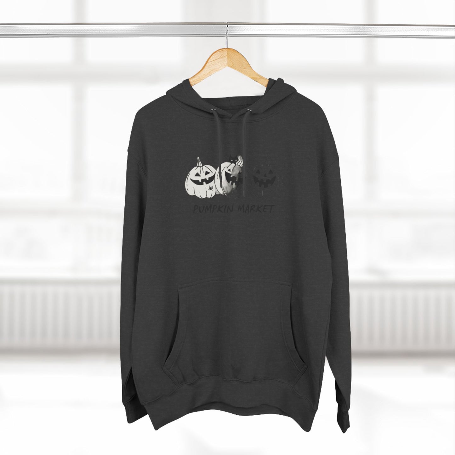 Cute Halloween Pumpkin Market Hoodie