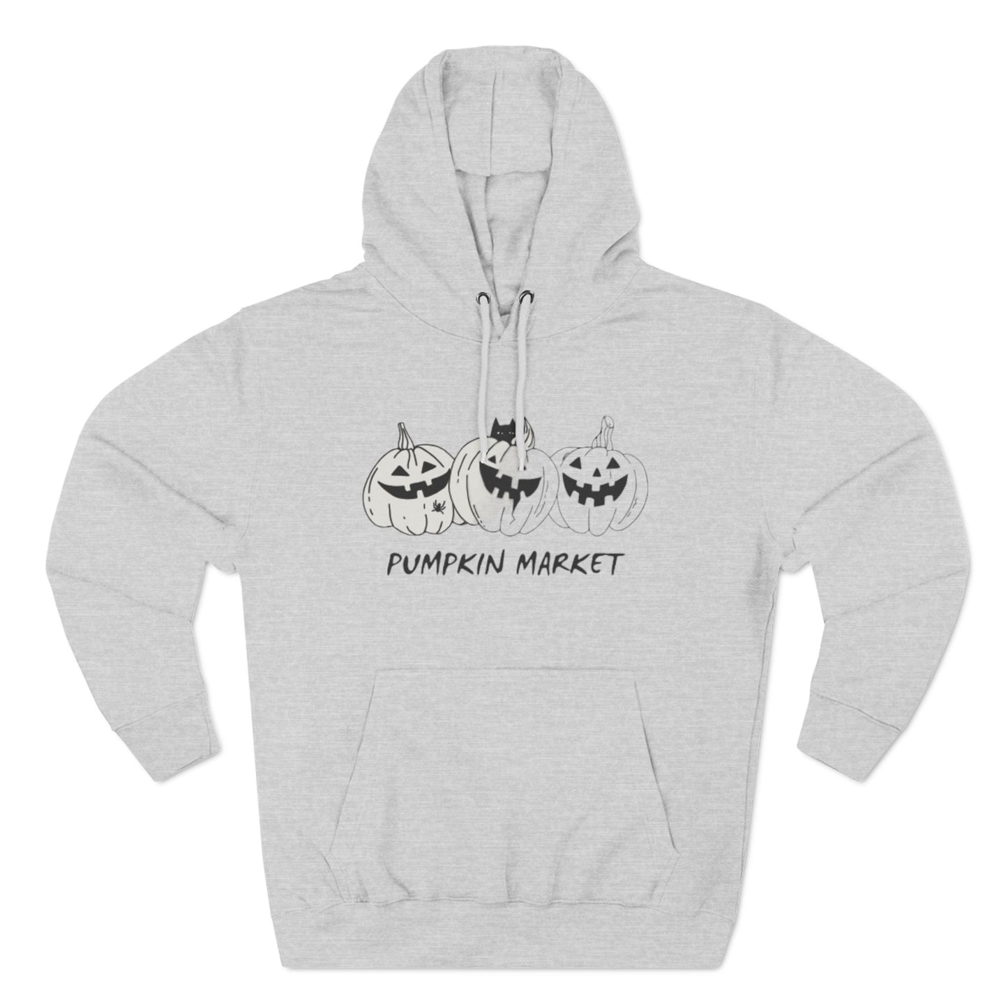 Cute Halloween Pumpkin Market Hoodie