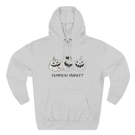 Cute Halloween Pumpkin Market Hoodie